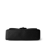 Black Caviar Quilted Small Classic Flap SHW - Image 7
