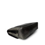 Medium Python Metallic Classic Double Flap - Image 9