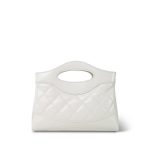 White 31 Nano Shopping Bag Light Gold Hardware - Image 5
