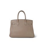Birkin 30 Gris T Togo Gold Plated P Square Stamp - Image 11