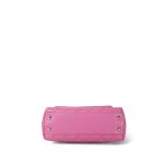 Light Pink Caviar Quilted Lizard Embossed Coco Handle  Small LGHW - Image 7