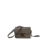 Celine Triomph Teen Pebble Shiny Calfskin Bag - Image 15