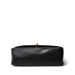 Black Lambskin Quilted Diana Flap Small Gold Hardware - Image 3