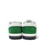 23P Green & White Suede Kidskin Sneakers Size 37.5 - Image 7