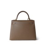 Kelly Sellier 28 Etoupe Epsom Gold Plated T Stamp - Image 12
