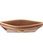 23P Beige/Dusty Pink Aged Calfskin Quilted Reissue Cardholder Aged Gold Hardware - Image 5