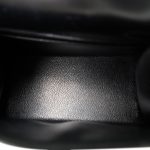 Mini Kelly Sellier 20 Black Box Calfskin Gold Plated M Circle Stamp - Image 6