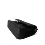 Black Caviar Quilted Small Classic Flap SHW - Image 6