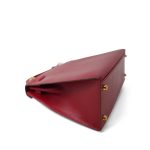Kelly Sellier 28 Rouge Garange Courchevel Gold Plated G Square Stamp - Image 2