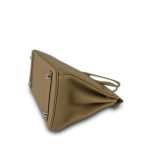 Birkin 25 Beige Marfa Veau Togo Palladium Plated W Stamp - Image 12