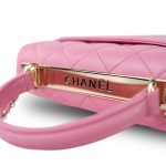20A Pink Lambskin Quilted Small Trendy CC LGHW - Image 11