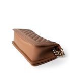 21K Caramel Caviar Quilted Boy Bag Old Medium Light Gold Hardware - Image 5