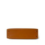 Mini Kelly Sellier Natural Sable Butler Calfskin Gold Plated Y Stamp - Image 10