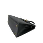 Kelly 28 Sellier Black Epsom Gold Plated A Stamp - Image 16
