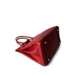 Birkin 30 Rouge Vif Ardennes Gold Plated [D] Stamp - Image 13