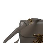 Celine Triomph Teen Pebble Shiny Calfskin Bag - Image 14