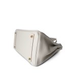 Birkin 30 Beton 3 en 1 Togo Swift Gold Plated B Stamp - Image 7