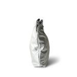 23P Silver Metallic 22 Hobo Bag Medium Aged Silver Hardware - Image 2