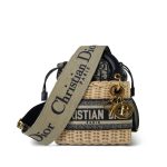 Mini Lady Dior Wicker and Oblique Canvas - Image 4