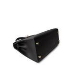 Kelly 28 Black Ardennes Gold Plated E Square Stamp - Image 9