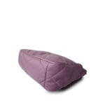 20B Purple Goatskin Quilted 19 Flap Small Mixed Hardware - Image 7