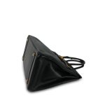 Birkin 35 Black Ardennes Gold Plated [G] Stamp - Image 12