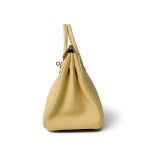 Birkin 25 Jaune Poussin Togo Gold Plated Z Stamp - Image 2