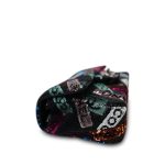 24C Multicolor Sequin Logo Quilted Rectangular Mini Flap Ruthenium Hardware - Image 9