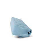 Light Blue Lambskin Quilted Mini Rectangular Flap Mini LGHW - Image 11