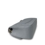 20C Grey Caviar Quilted Jumbo Classic Flap Light Gold Hardware - Image 9