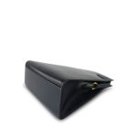 Kelly Sport PM Blue Indigo Calfskin Gold Plated U Circle Stamp - Image 11