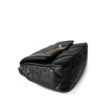 23S Black Lambskin Quilted 19 Flap Small Mixed Hardware - Image 3