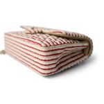 Red Striped Jersey Coco Sailor Flap Bag LGHW - Image 9