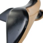 SAINT LAURENT Patent Classic Paris 105 Escarpin Pumps 38 Nude - Image 9
