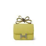 Constance 18 Limoncello Chevre Mysore Palladium Plated W Stamp - Image 12