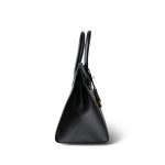 Birkin Sellier 30 Noir Veau Madame Gold Plated Y Stamp - Image 10