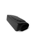 Black Lambskin Quilted Classic Flap Small Light Gold Hardware - Image 9