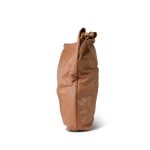 Caramel Calfskin Quilted Medium 22 Hobo Bag Aged Gold Hardware - Image 3