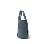 Bottega Veneta Blue Denim Intrecciato Mini Arco Tote - Image 2