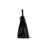 Kelly 32 Black Box Calfskin Gold Plated (A) Stamp - Image 9