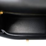 Kelly 25 Bi-Color Horseshoe (HSS) Black/Gold Epsom Gold Plated D Stamp - Image 12