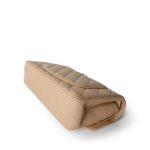 Beige Clair Caviar Quilted Small Classic Flap Gold Hardware - Image 10