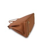 Birkin 25 Gold Veau Togo Gold Plated Y Stamp - Image 16