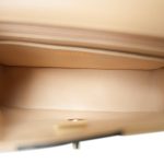Beige/Black Bi-Color Lambskin Quilted Mini Rectangular Flap Light Gold Hardware - Image 9
