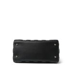 Black Lambskin Cannage Lady Dior Medium - Image 5