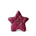 24C Shiny Pink Calfskin Quilted Flap Bag & Coin Purse - Image 9
