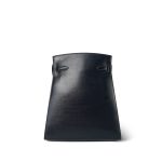 Kelly Sport PM Blue Indigo Calfskin Gold Plated U Circle Stamp - Image 7