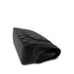 Black Caviar Quilted Jumbo Classic Flap Silver Hardware - Image 10