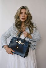 Birkin 30 Navy Box Gold Plated [C] Stamp - Image 6