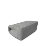 23S Light Grey Rectangular Flap Mini Light Gold Hardware - Image 6